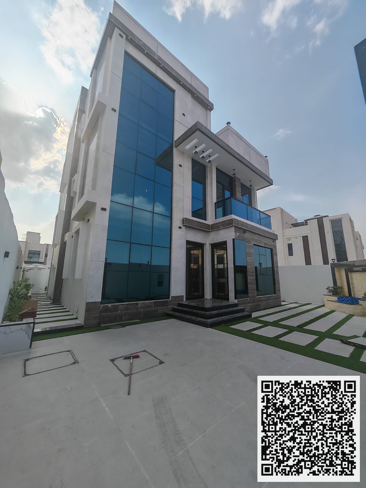Luxury Corner Villa for Sale – Modern European Design | Al Bahya Area Exclusive corner villa with a modern European design, high-end finishing, and s