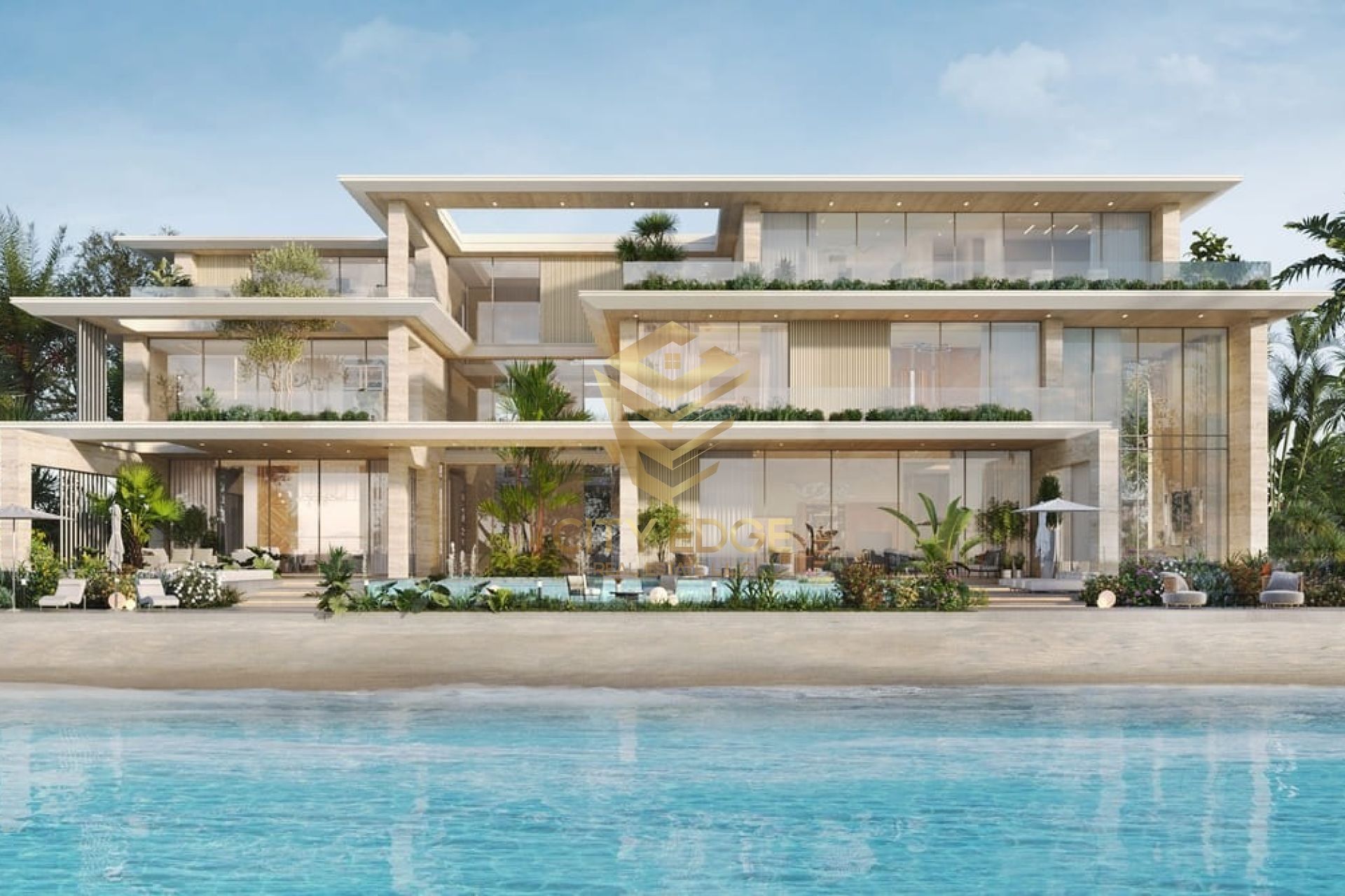 5Bed Signature villa |3 % Discount| Direct Beach |