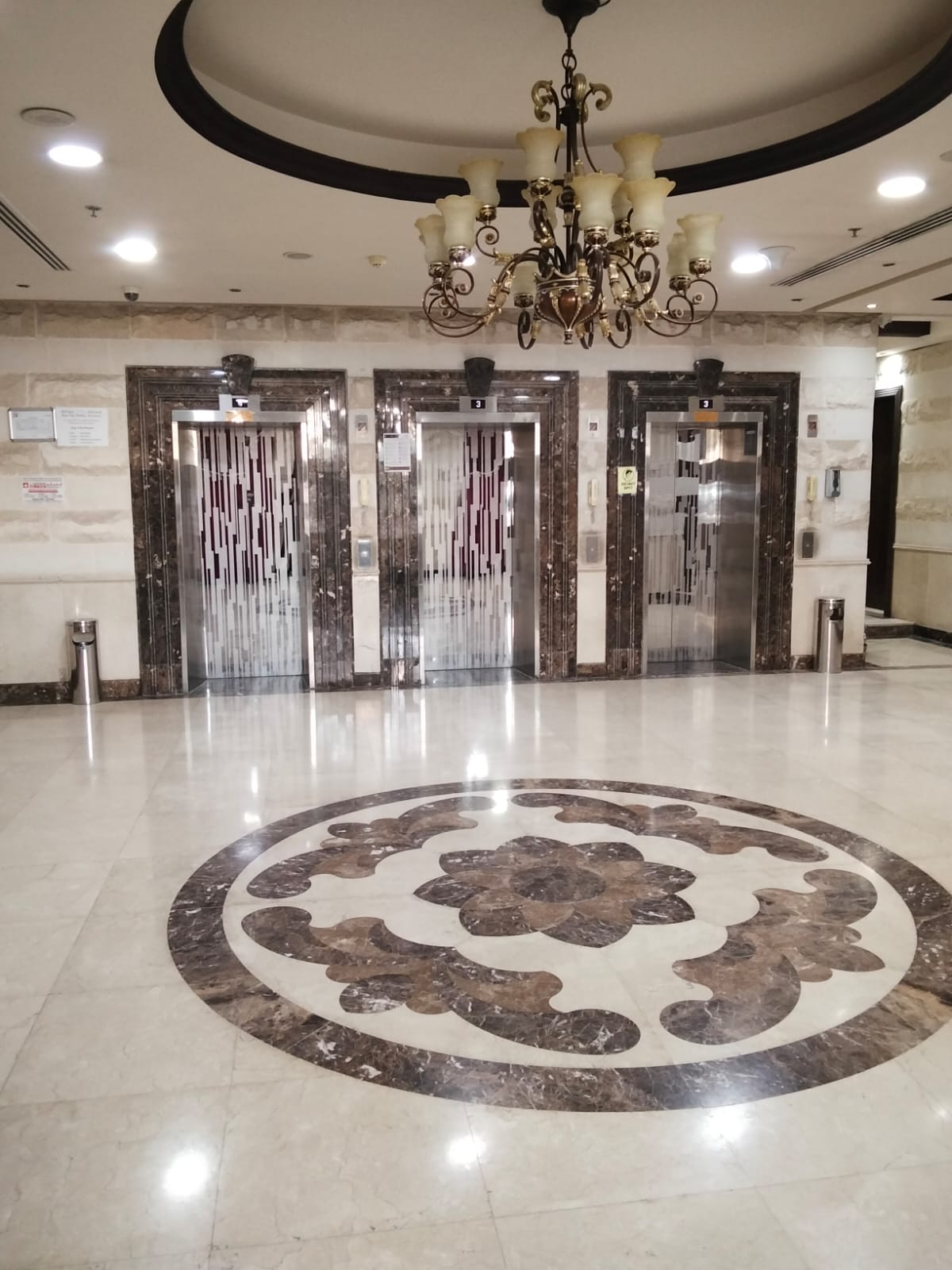 Annual rent apartment in Al Taawun Street, 3 master bedrooms, living room, balcony, central AC, free gym & pool, free parking, AED 50,000, 4 or 6 paym