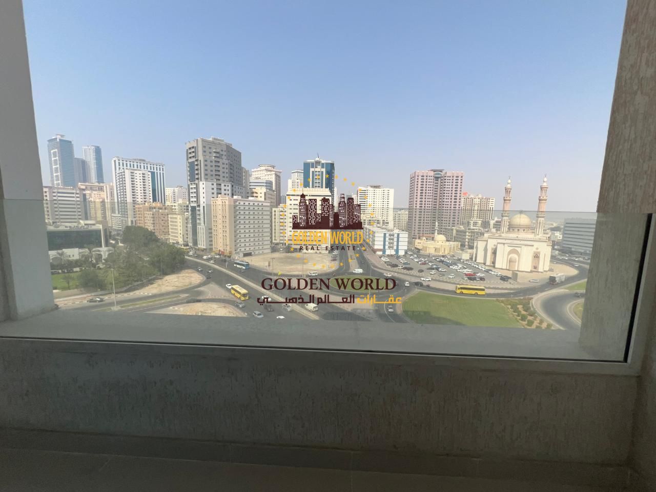 Panoramic 2BR Apartment with Terrace, Large Balcony & Parking in Al Taawun – Direct Dubai Exit