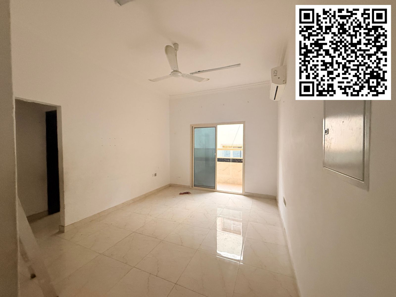 One-bedroom apartment for rent in Al Muwaihat 2 | Balcony | Split AC | 2 bathrooms | Family-friendly location | AED 26,000 per year