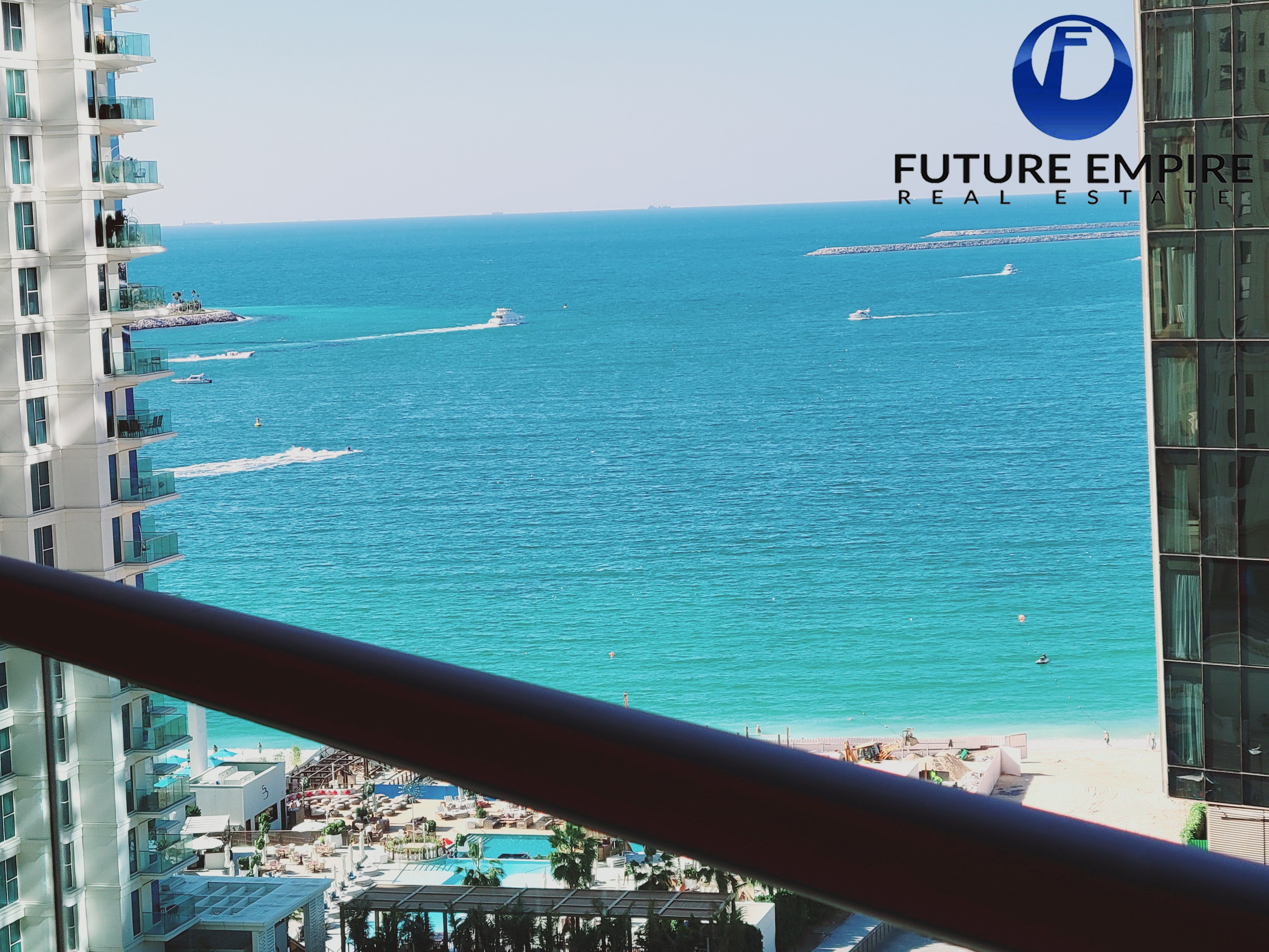 Front Of Beach | Fully Furnished 2BHK + Maid Room