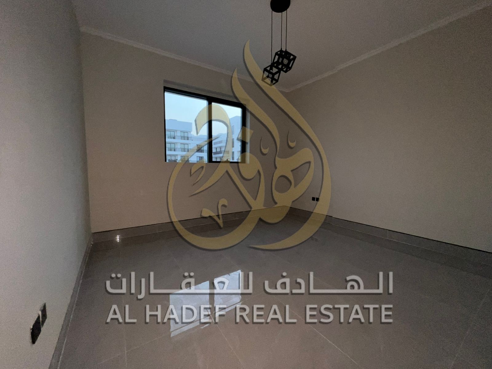Fully smart home apartment, one bedroom, living room with balcony in Al Zahia – first occupancy