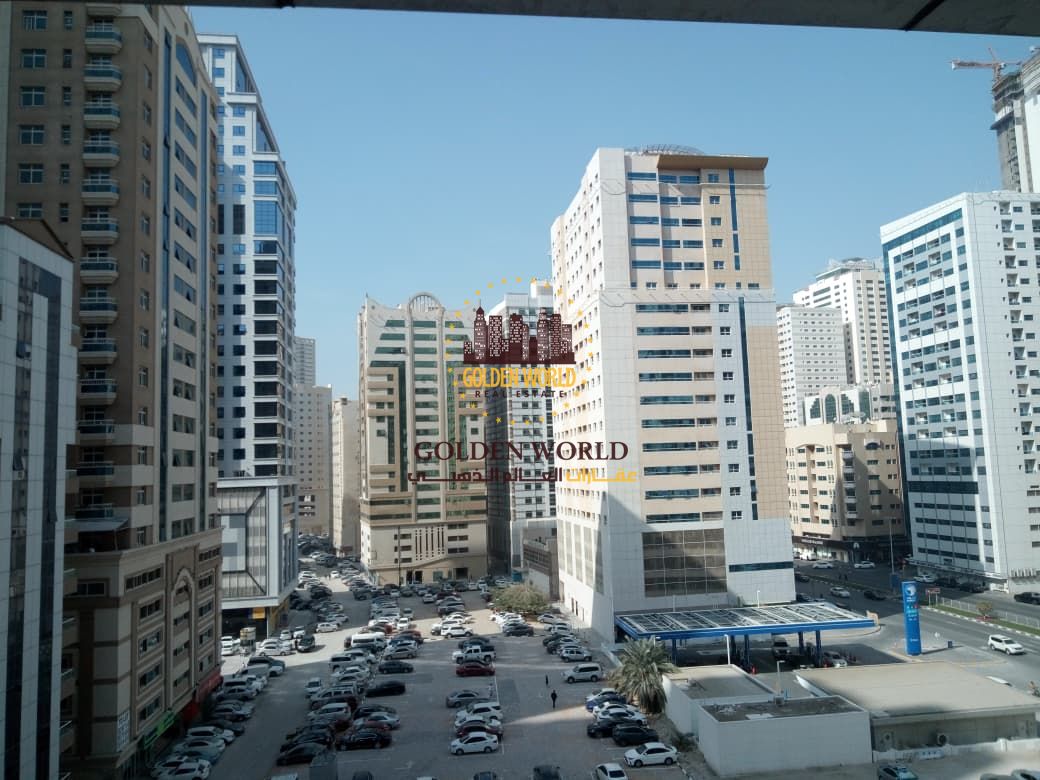 1 Bedroom Apartment with Balcony for Rent in Al Khan | Open View, Central AC, Prime Location Near Services, 24/7 Security, Installments via Tabby or T