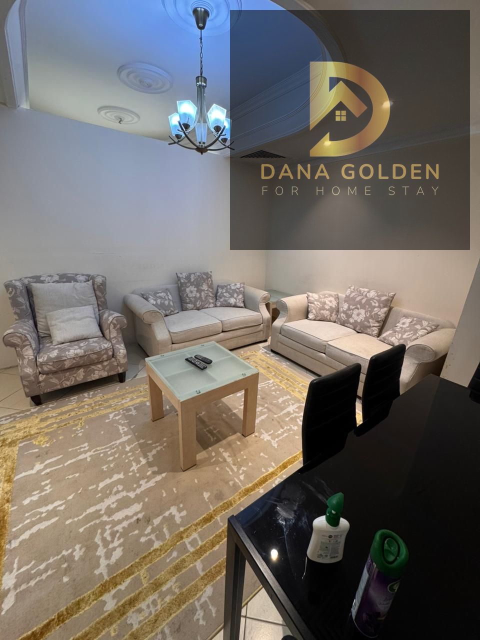 Two bedrooms and a living room for rent in Al Qasba, Sharjah