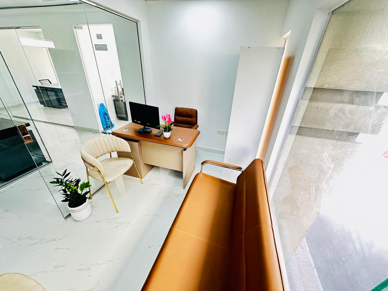 Spacious Office with Free Utilities | Bank Account Assistance