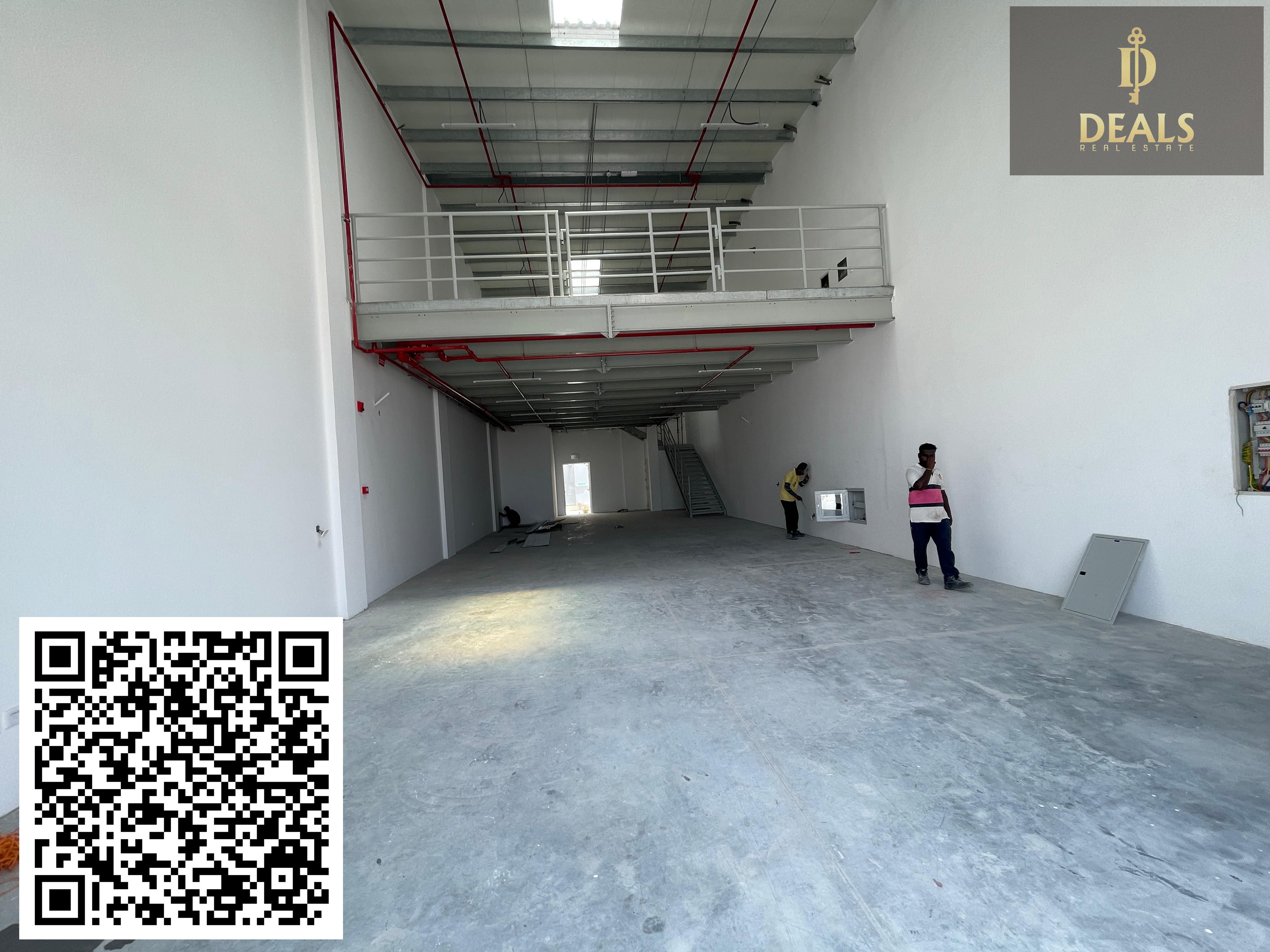 WAREHOUSE FOR RENT IN AJMAN INDUSTRIAL 2 // WITH MEZZANINE ALMOST ALL ACTIVITIES ALLOWED // 25KV