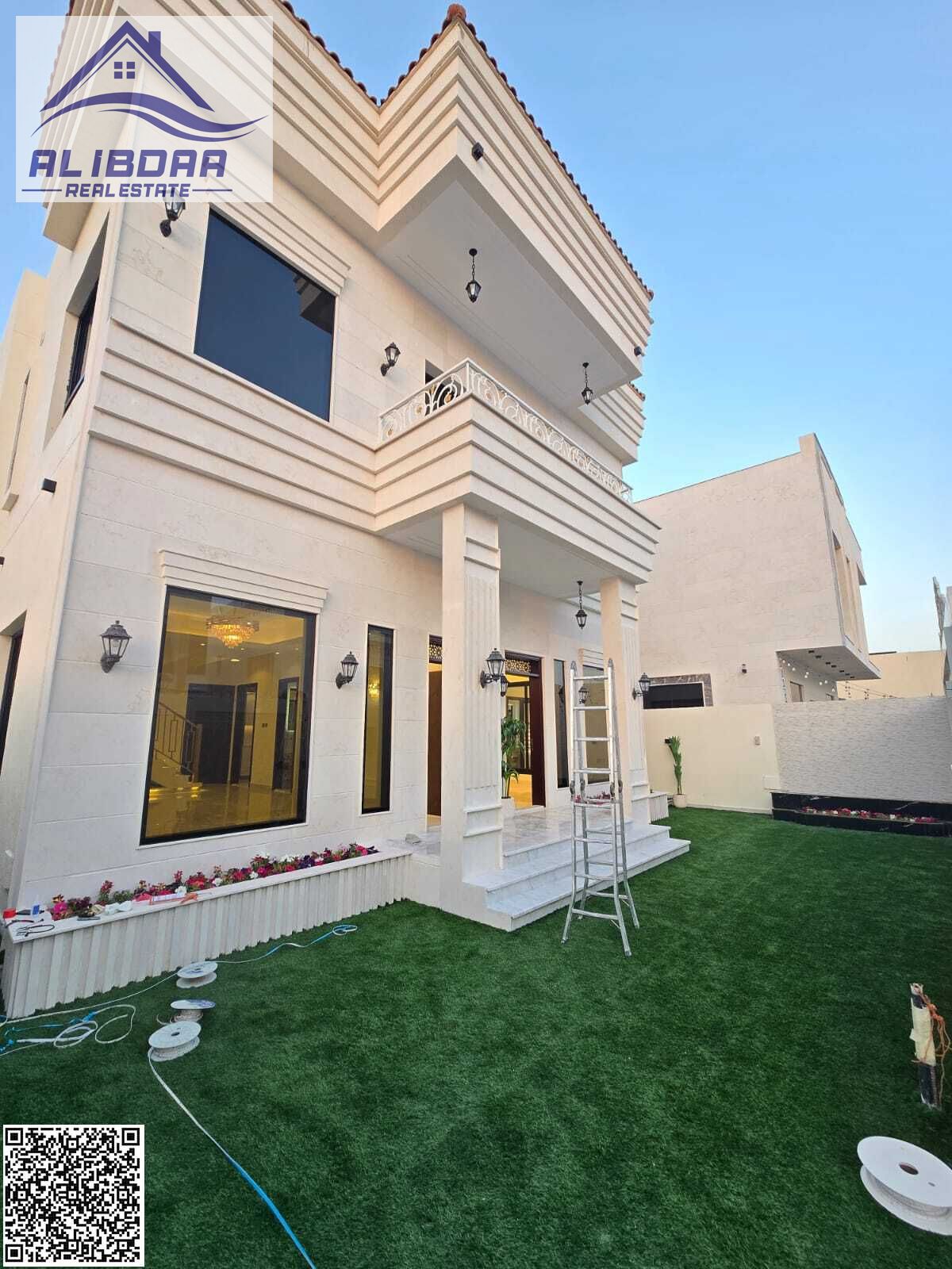 Luxury villa for sale in Al Amrah area, brand new and ready to move in