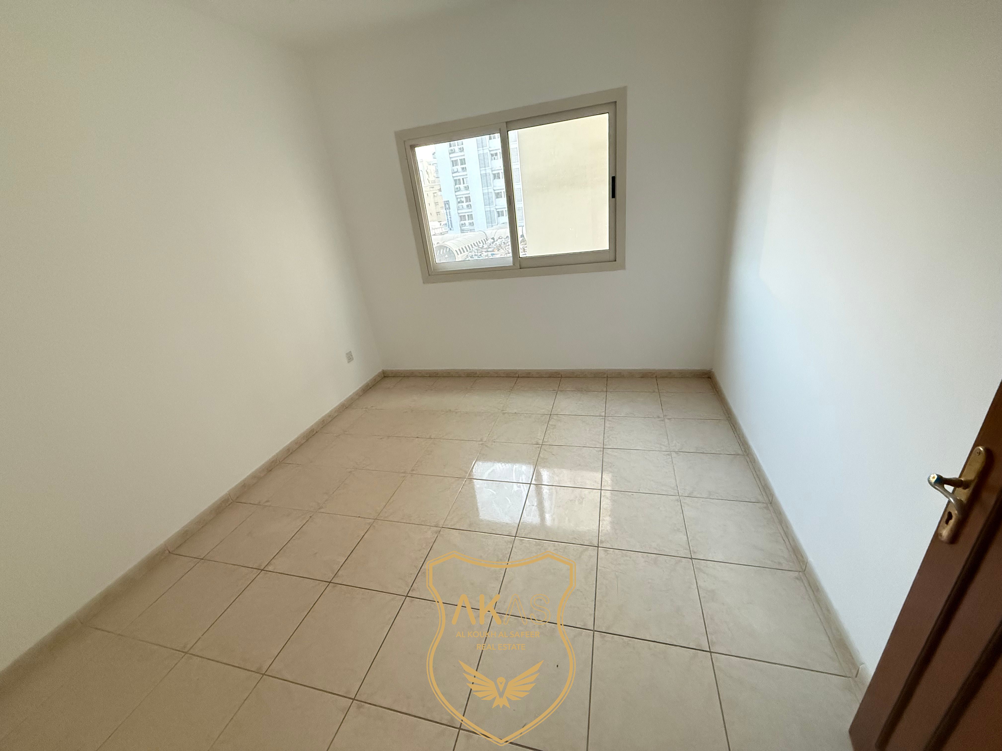 Well-Maintained One Bedroom Apartment for Family with Central AC & Balcony