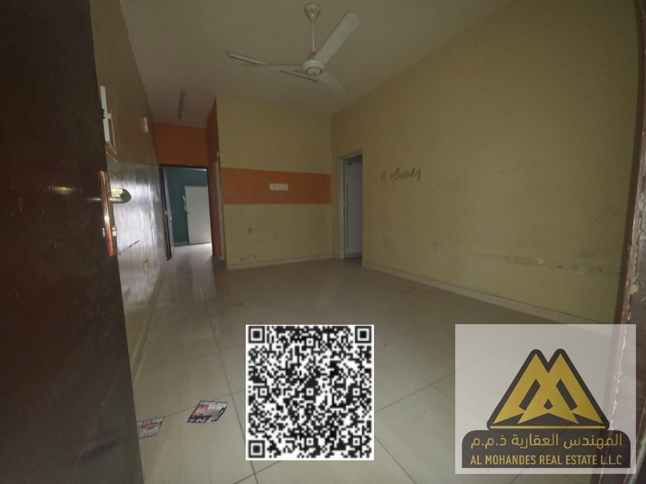One bedroom and living room for rent – Al Rawda 3