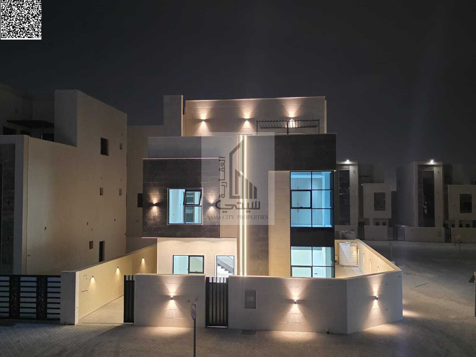 Villa for Sale in Al-Haliyo 2 • 6 Master Bedrooms • Majlis with Bathroom • Living Room with Bathroom • Main Kitchen • Maid's Room • Large Setbac