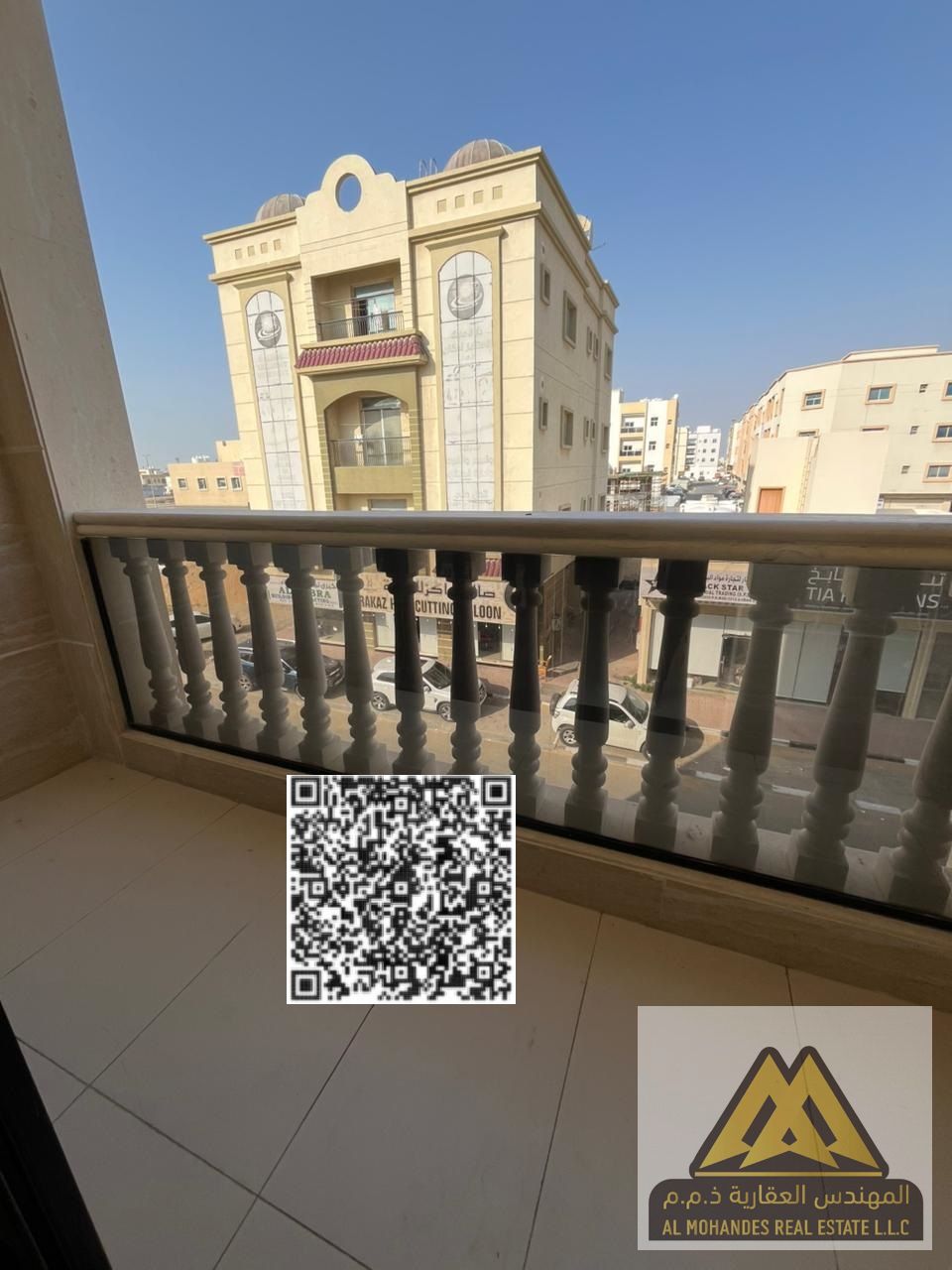 One bedroom and living room apartment for rent – Al Aaliyah (first occupancy)
