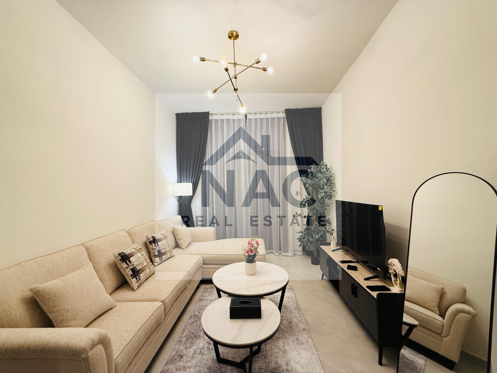 Very spacious 1Bhk Furnished Apartment Ready to move 85k