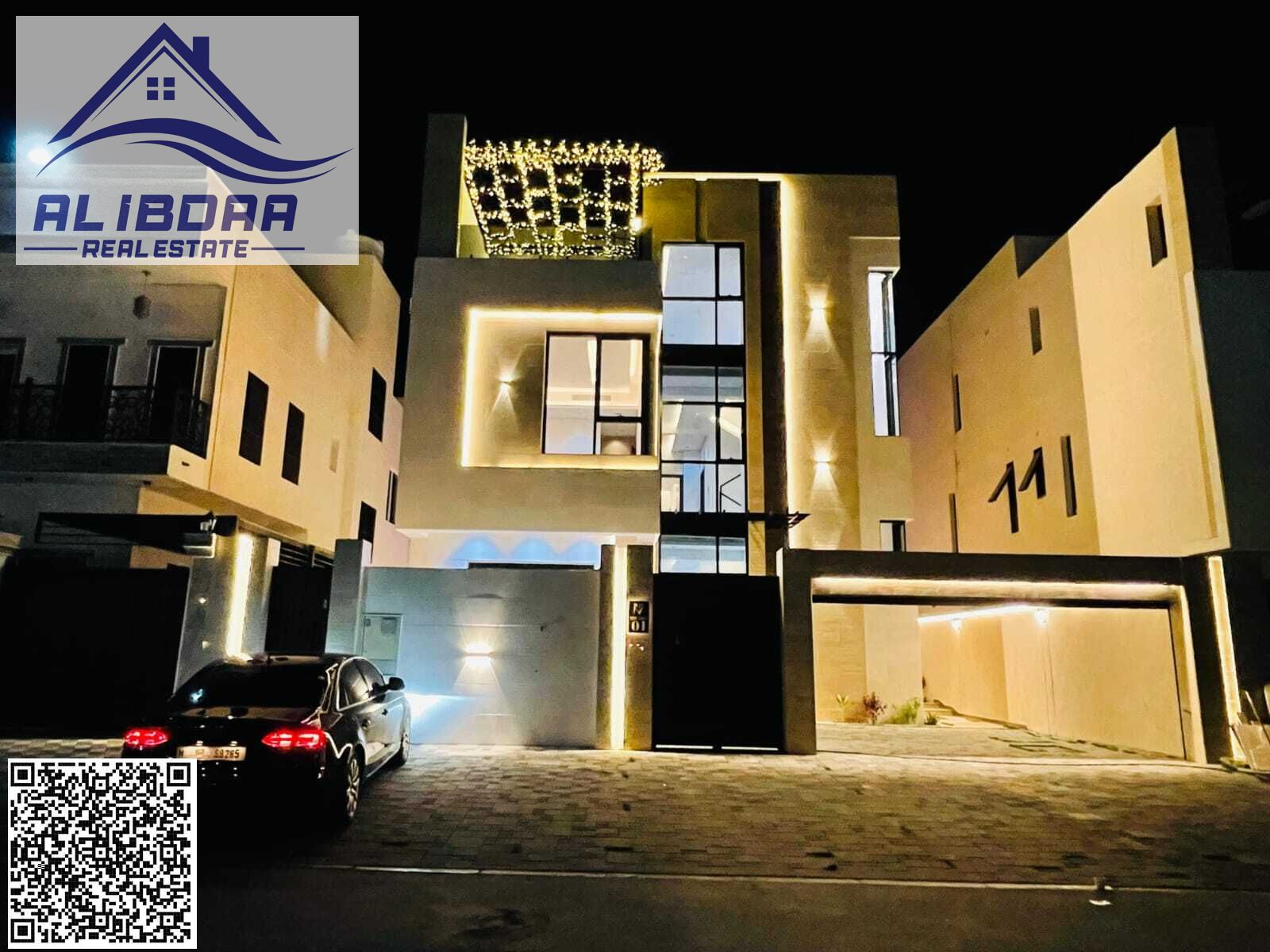 Luxury villa for sale in Al Amrah area with a modern design