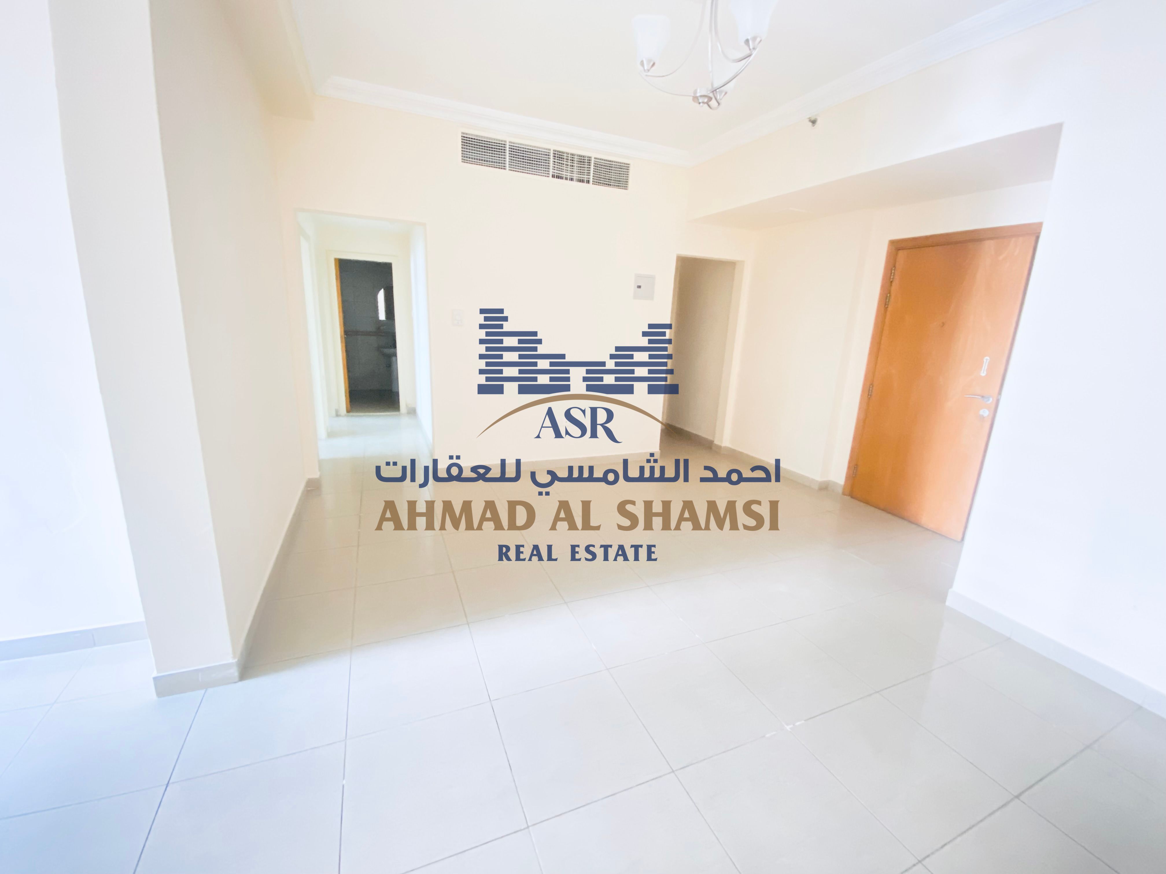Specious 2 bhk apartment || with balcony + Gym || Family building || close to Dubai Sharjah border