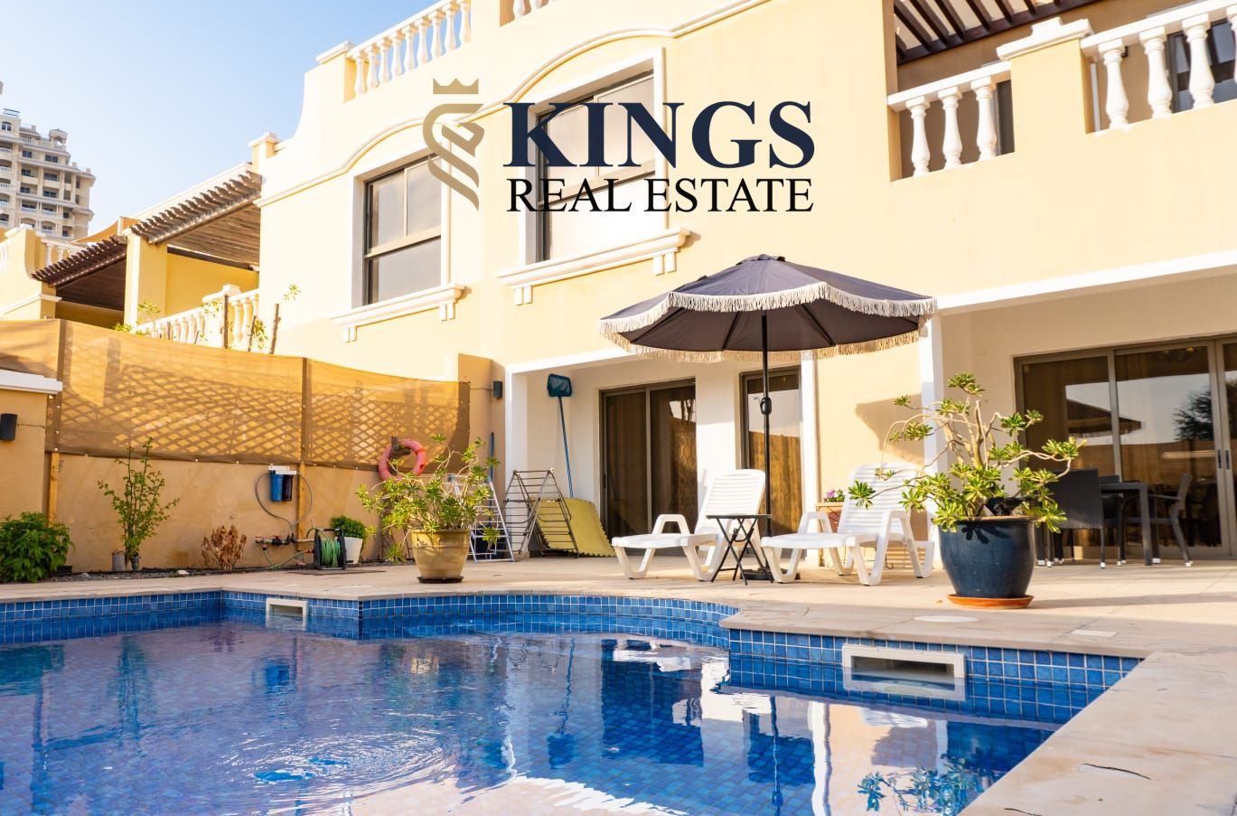 Elegant 4BR Townhouse | Private Pool