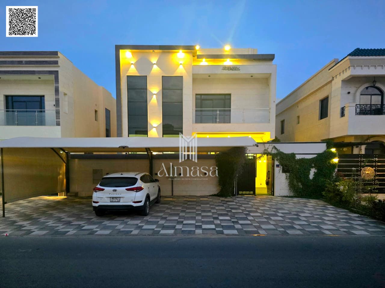 Elegant 6-Bedroom Villa in Al Yasmeen with Utilities and Modern Finishing