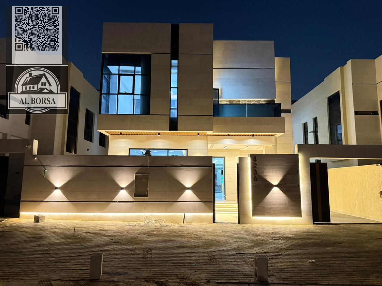 Brand new villa for sale in Al Helio 2 – 2 floors + 5 master bedrooms + majlis + 2 living rooms + swimming pool + yard | AED 1,750,000