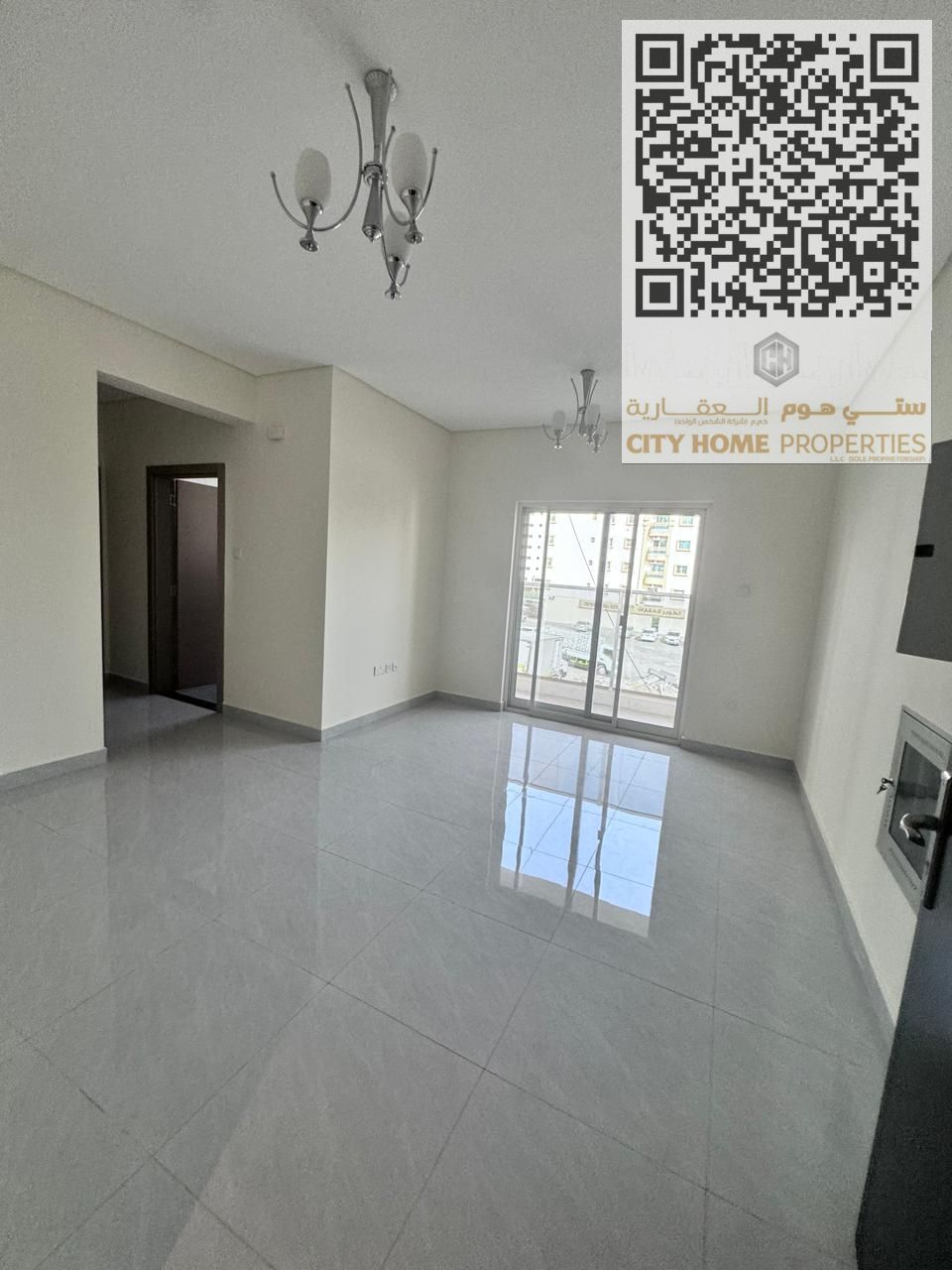 Prime Apartment with Master Bedroom & Balcony