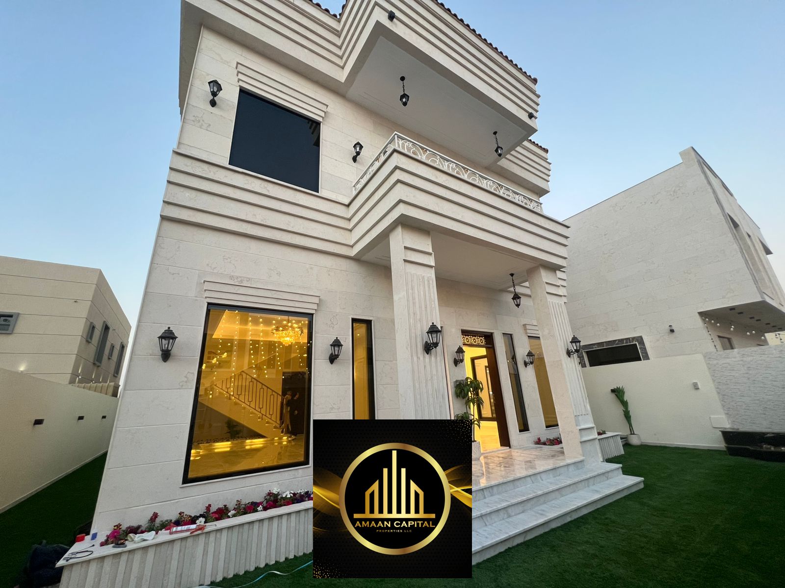 A unique opportunity for living or investment: a 4-bedroom master villa in Ajman.