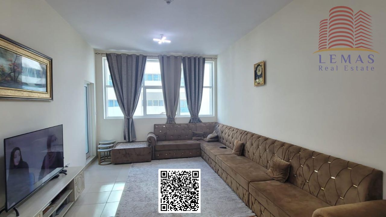 Two-bedroom apartment with a living room, AED 264,000 down payment