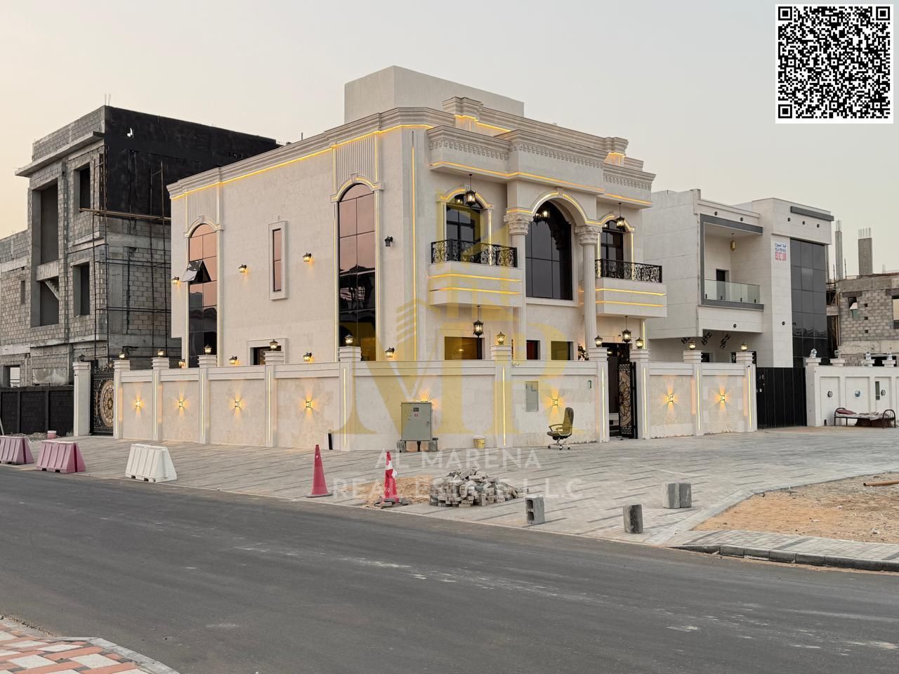Luxury villa on a prime corner in Al Hiliyo 2 – an unmissable opportunity for lovers of luxury and tranquility!