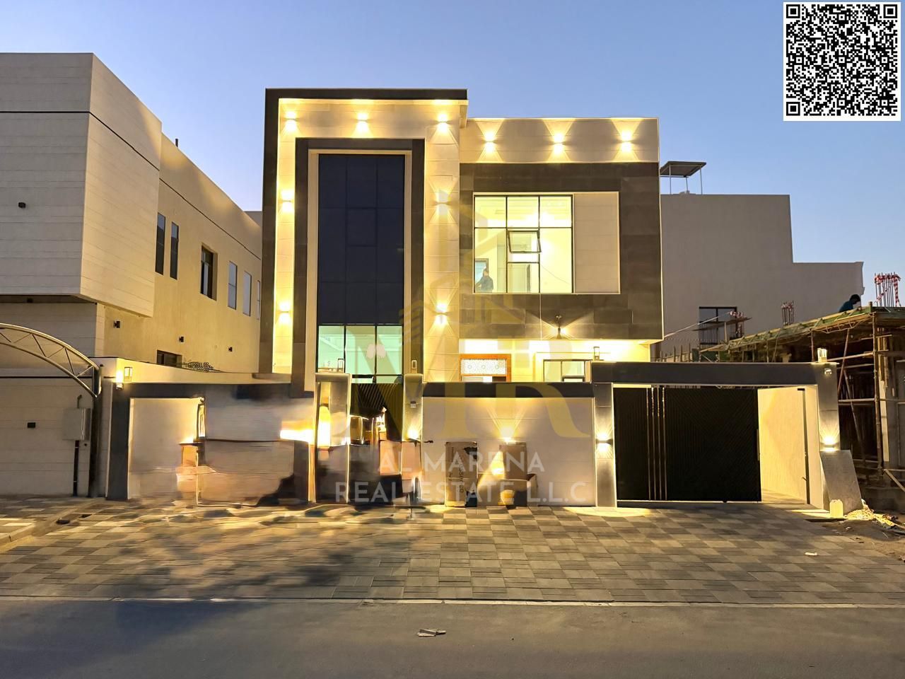 Villa for sale in Al Bahia – five bedrooms, two floors, on a plot of 3014 sq ft