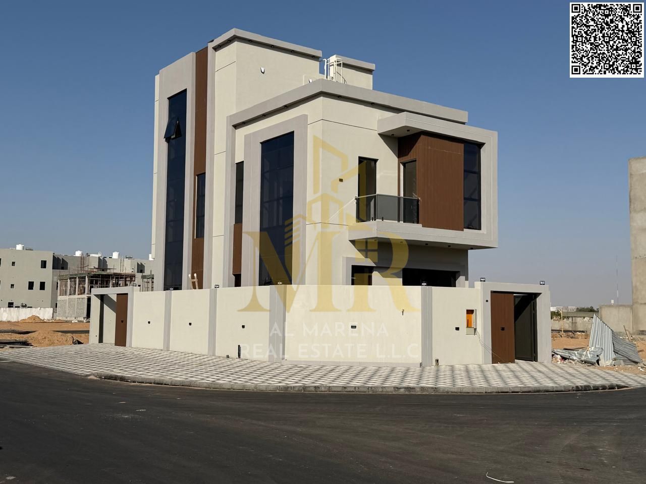 A distinctive corner villa for sale in Al-Haliyo 2 – close to the mosque and at an attractive all-inclusive price