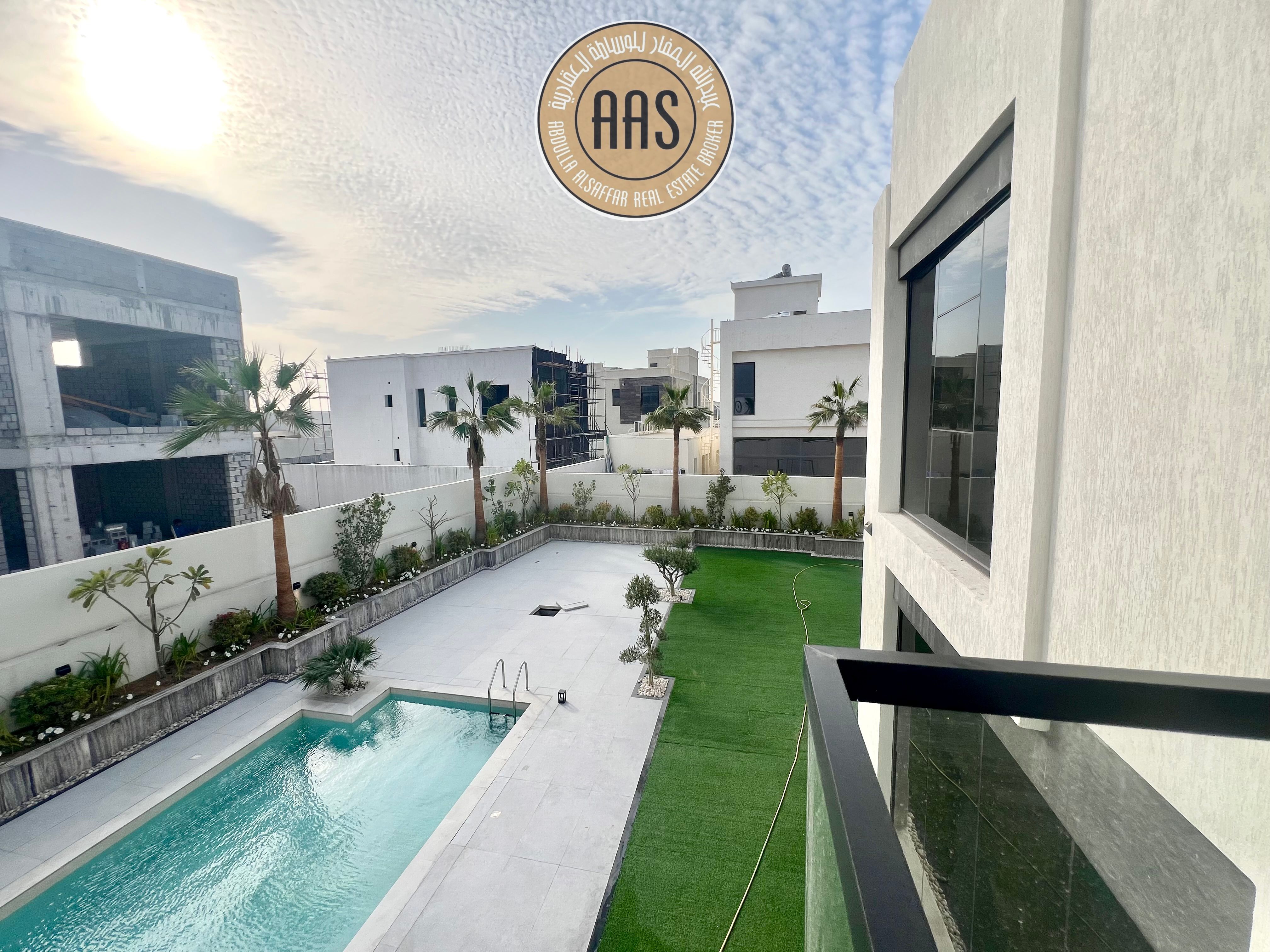 Ready to move brand new 5 bedroom plus maid room villa for rent