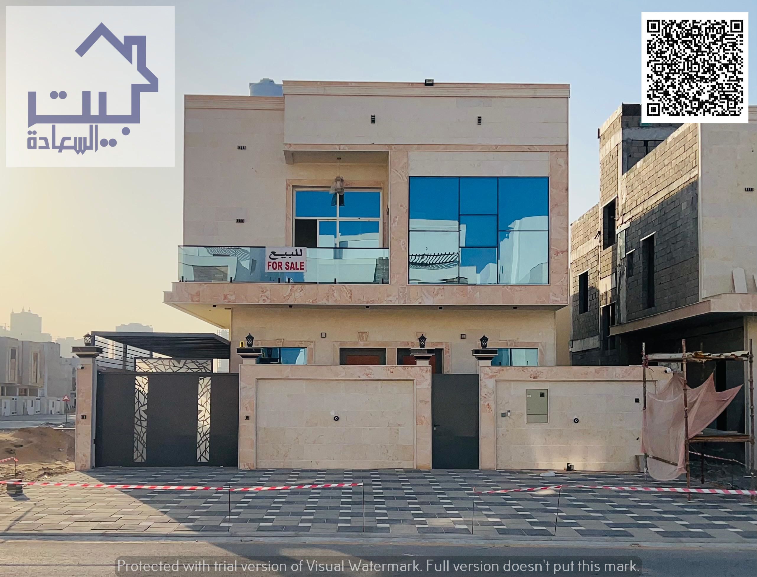 One of the most luxurious villas in Ajman for sale in a prime location, including registration and ownership fees | Bank financing available with flex