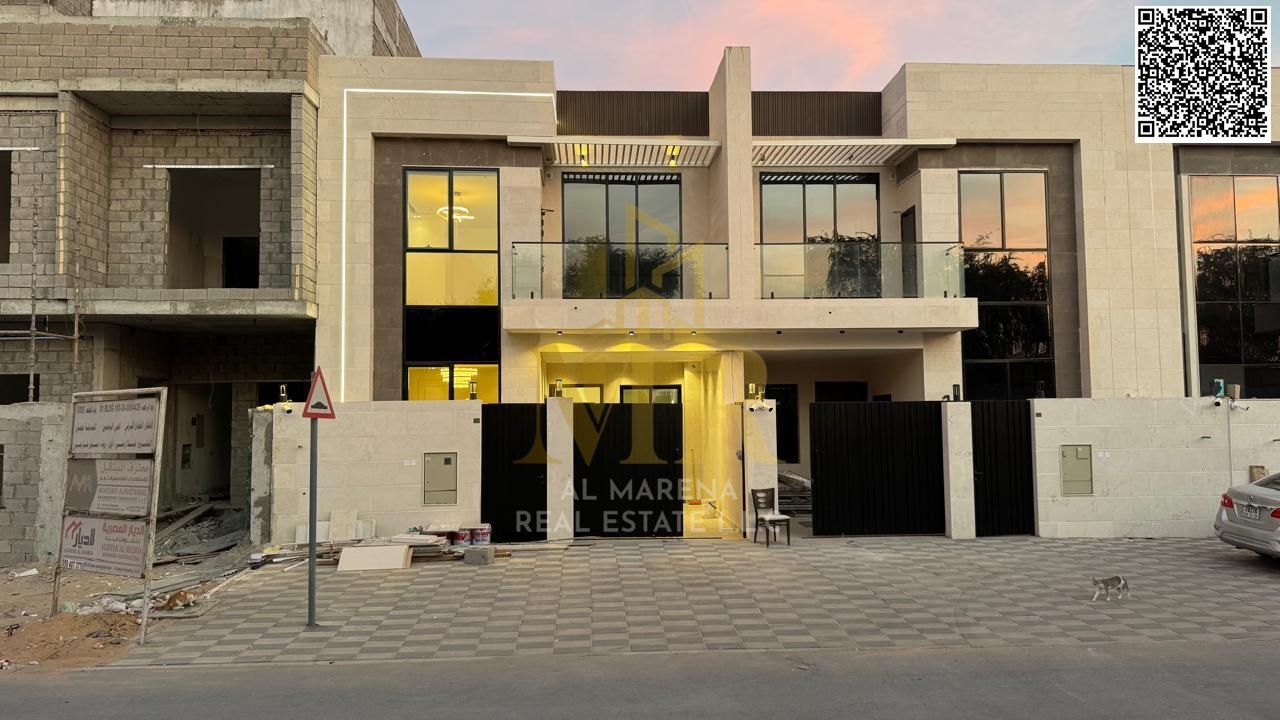 Luxury villa for sale in Al Yasmin neighborhood, modern design and spacious areas, all-inclusive price