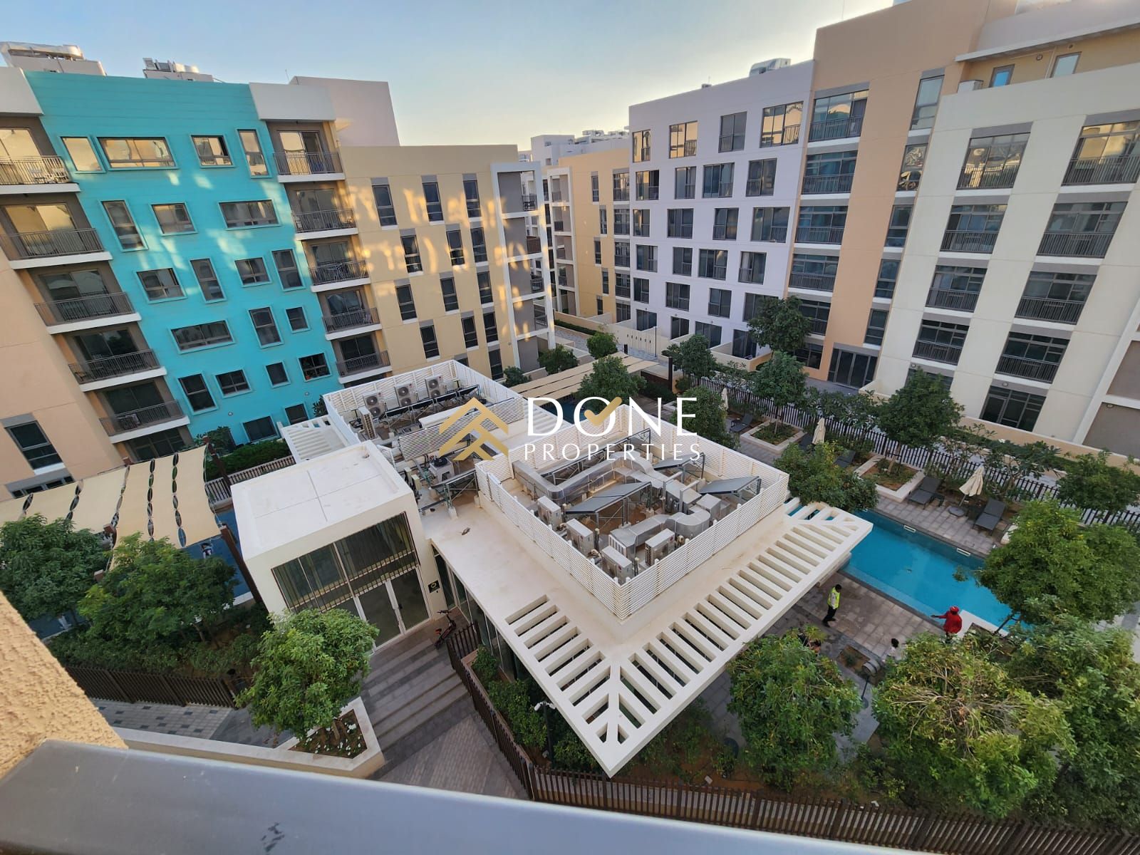 1BHk No deposit with pool view gym parking free front of city centre