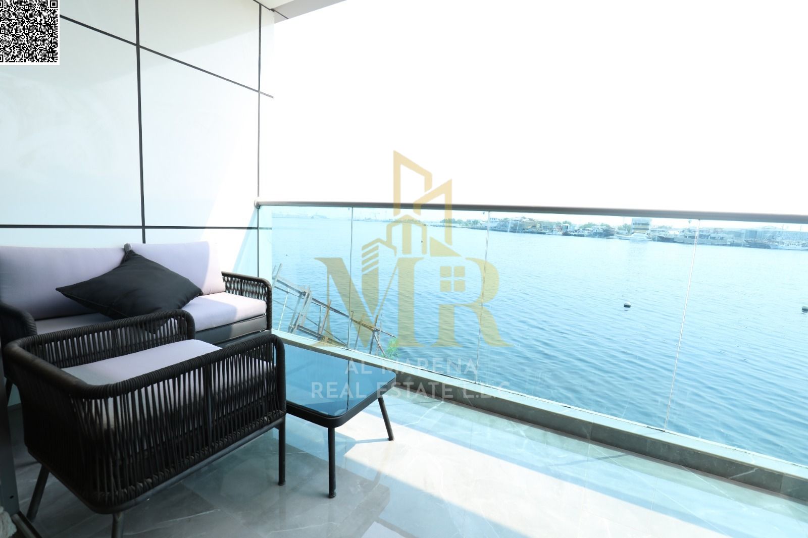One-Bedroom Apartment for Sale in Ajman Creek Corniche, Prime Location with Attractive View, High-End Finishing, Close to All Services and an Ideal Op