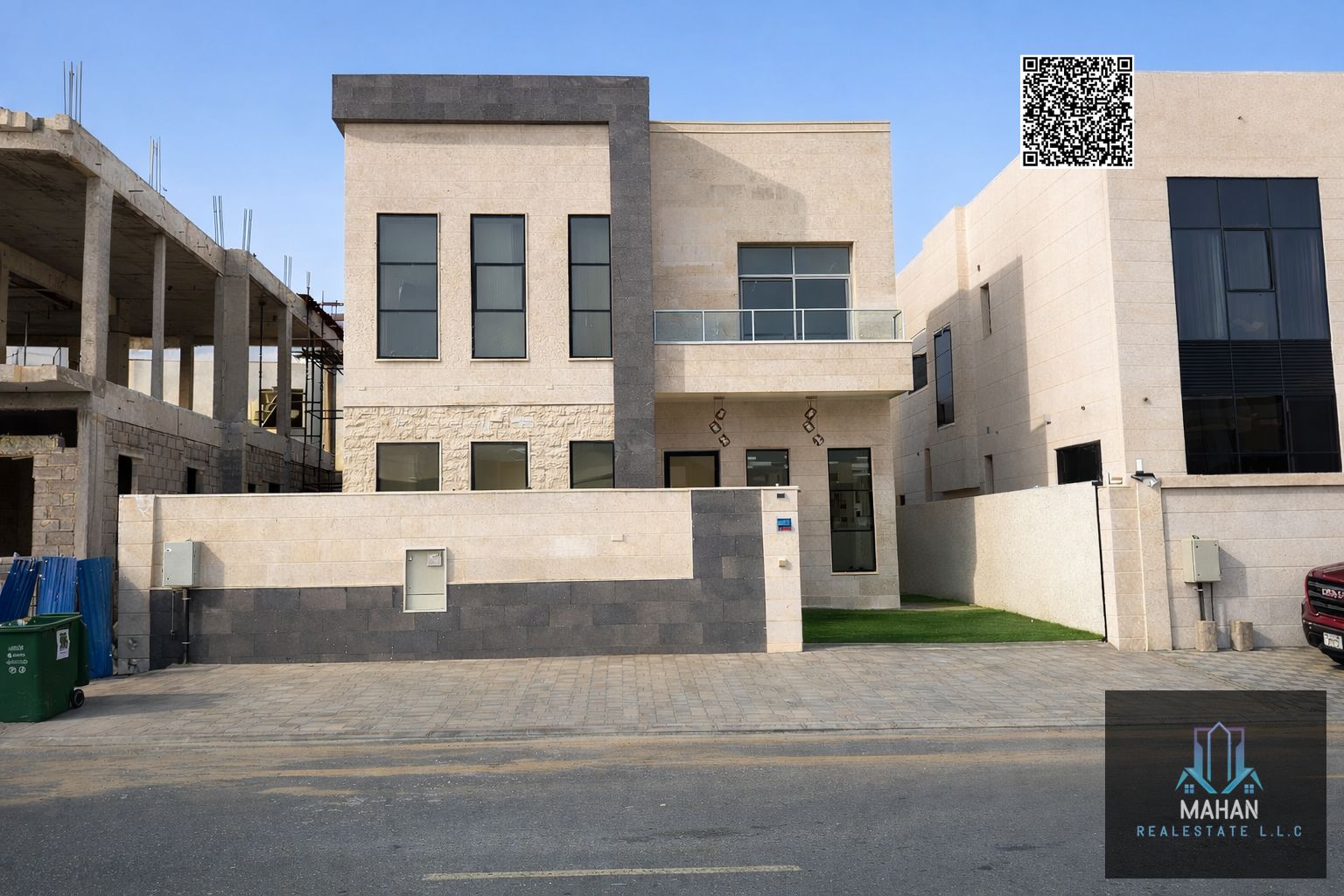 Luxury Villa for Sale in Al Zahya – Ajman An excellent opportunity to own a premium luxury villa in Al Zahya, Ajman, featuring modern architecture, high-end finishes, and well-planned spacious layout designed for comfortable family living in a prime