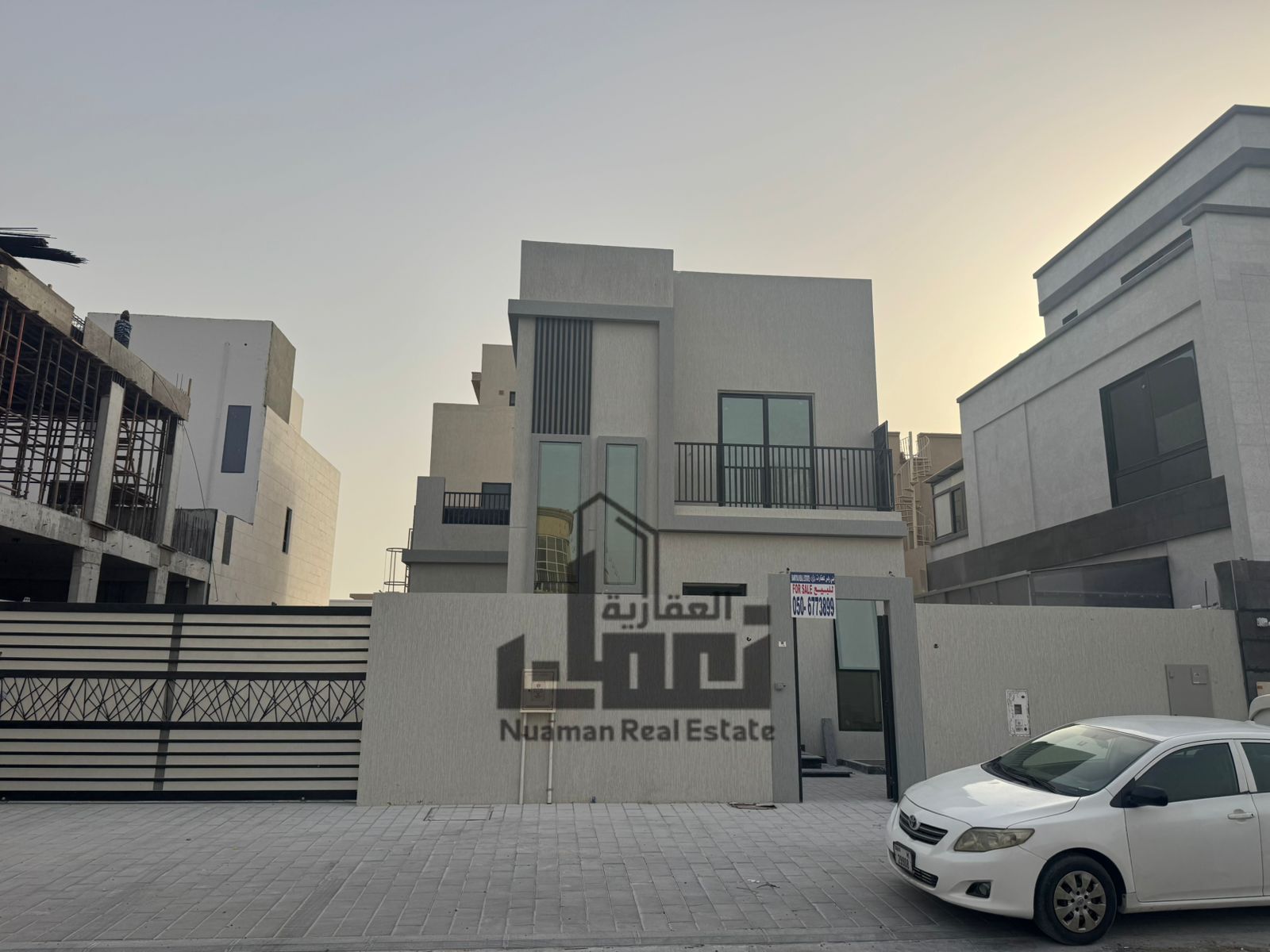 Beautiful Villa for Sale in Al Hoshi, Sharjah with Spacious Layout, 3 Master Bedrooms, Living Room, Kitchen, Maid Room, Garden, Balcony