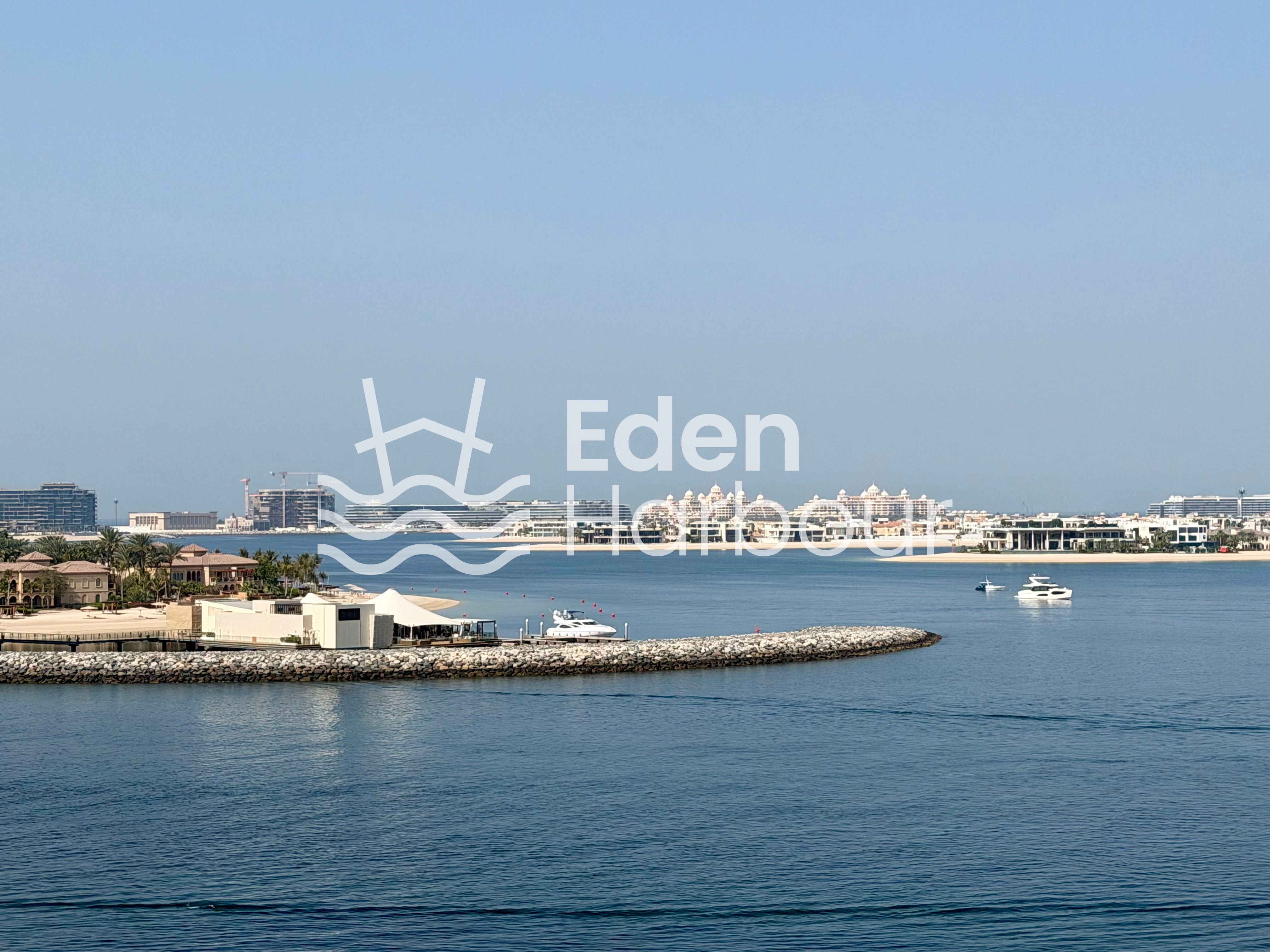 LARGER LAYOUT | VACANT SOON | PALM & SEA VIEWS