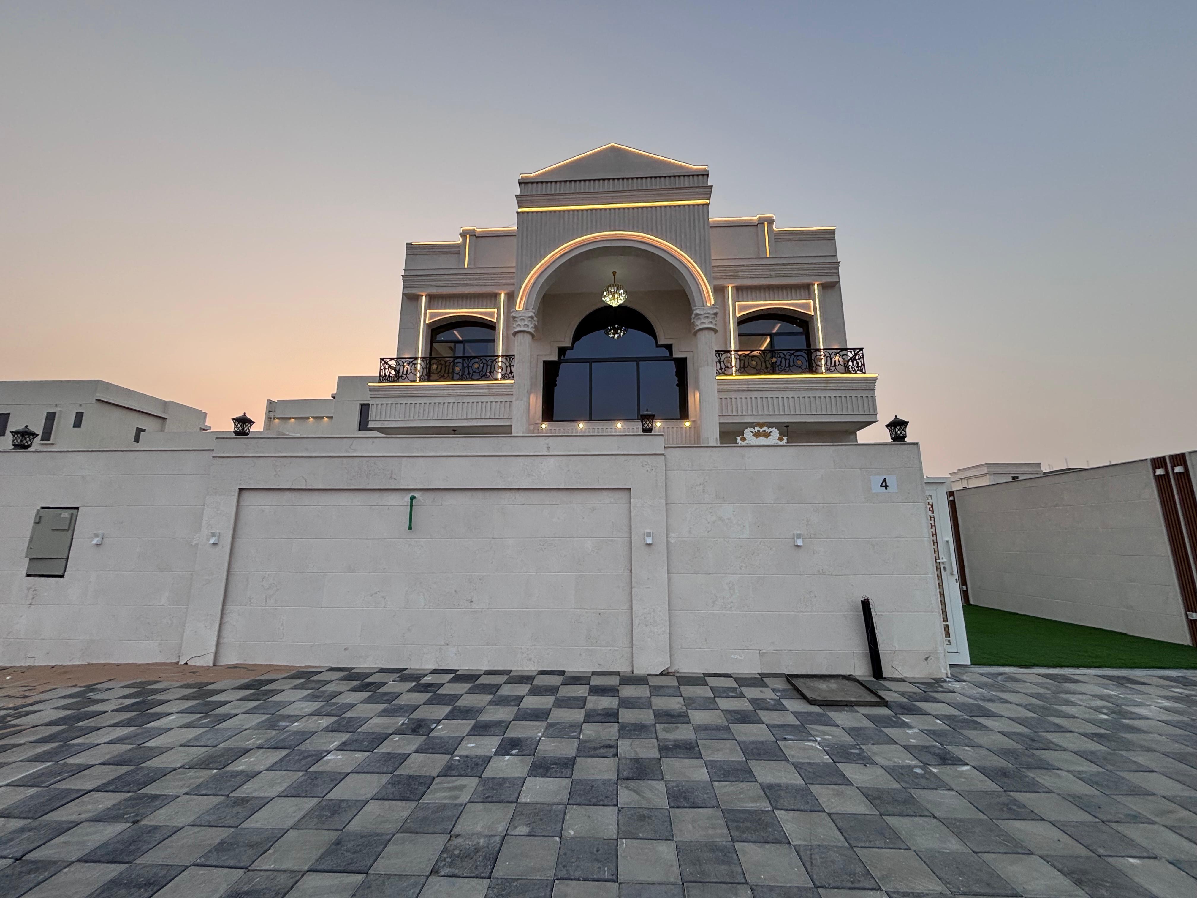 A distinctive villa for sale in Ajman, Al Helio 2. A fantastic opportunity to own a spacious villa with a modern design A quiet location ideal for f