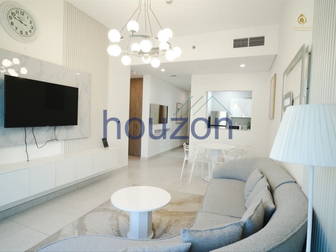 Furnished 1BR | Partial Burj Khalifa + Canal View