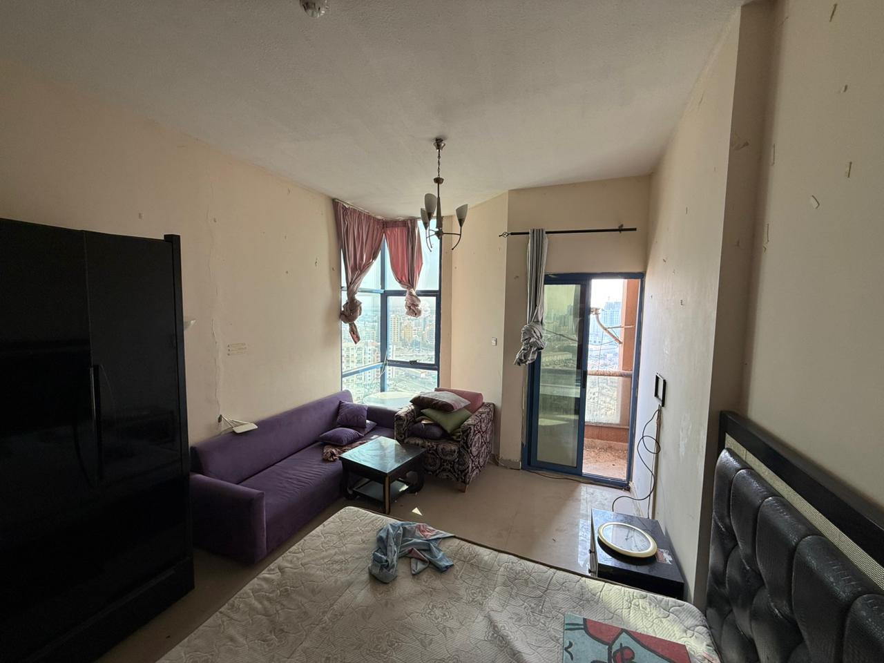 A prime studio apartment for annual rent in Al Nuaimiya – Al Nuaimiya Tower C on Kuwait Street