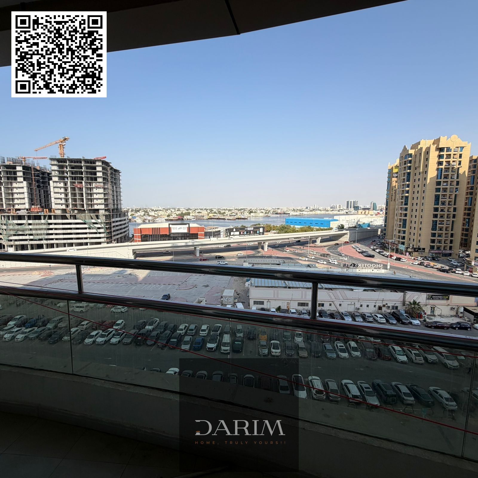 2 Bedroom Apartment for Sale in Horizon Tower, Ajman | Creek View | AED 485,000