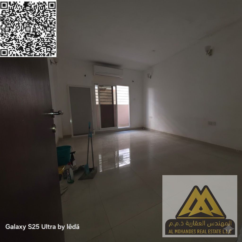 Ground floor studio | Very spacious | Balcony | Separate kitchen | Prime location close to all services in the heart of Ajman