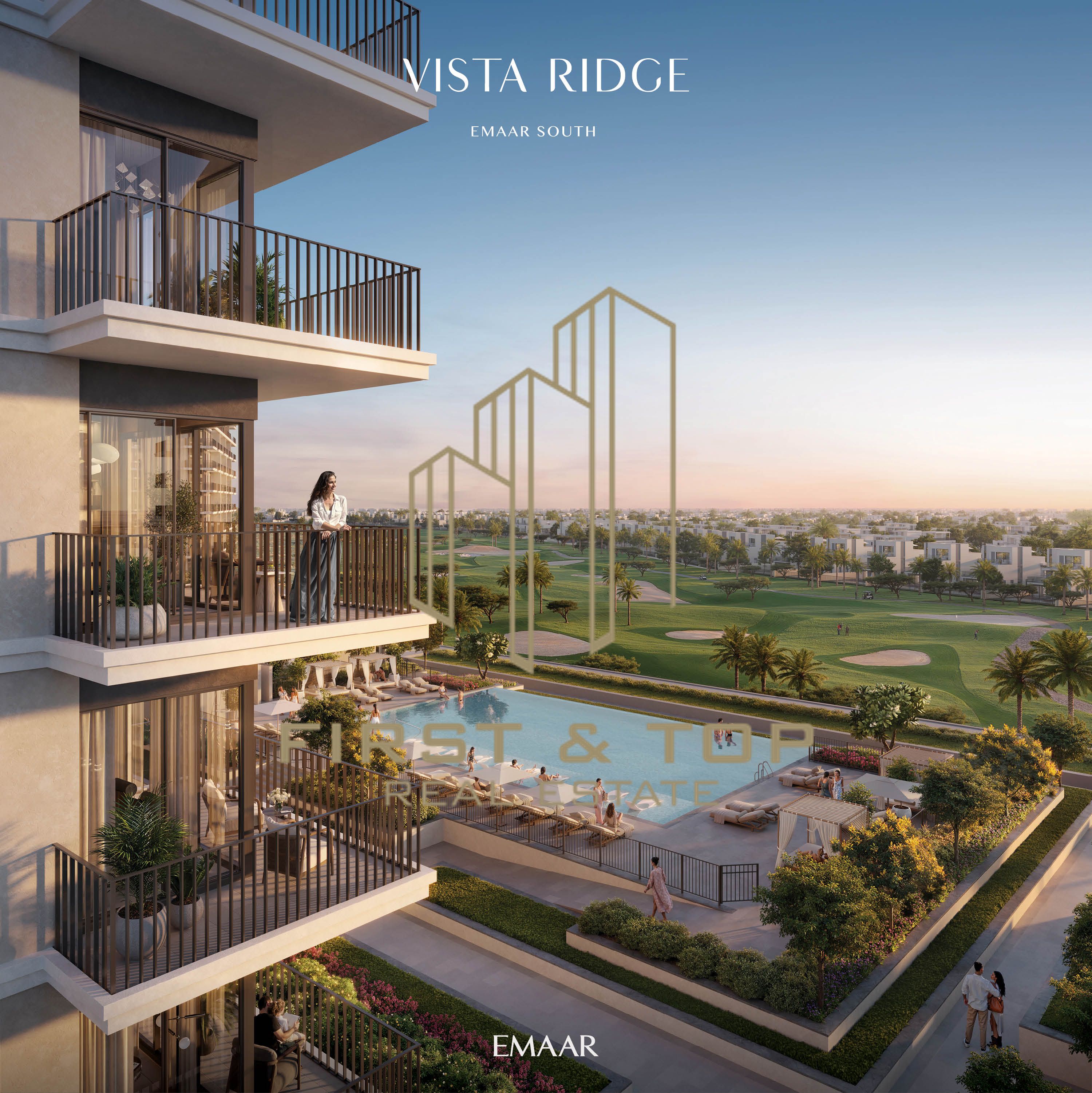 3 BR + Mid | High Floor | Golf Course Facing | High Roi | 10% DP | Golden Visa immediately