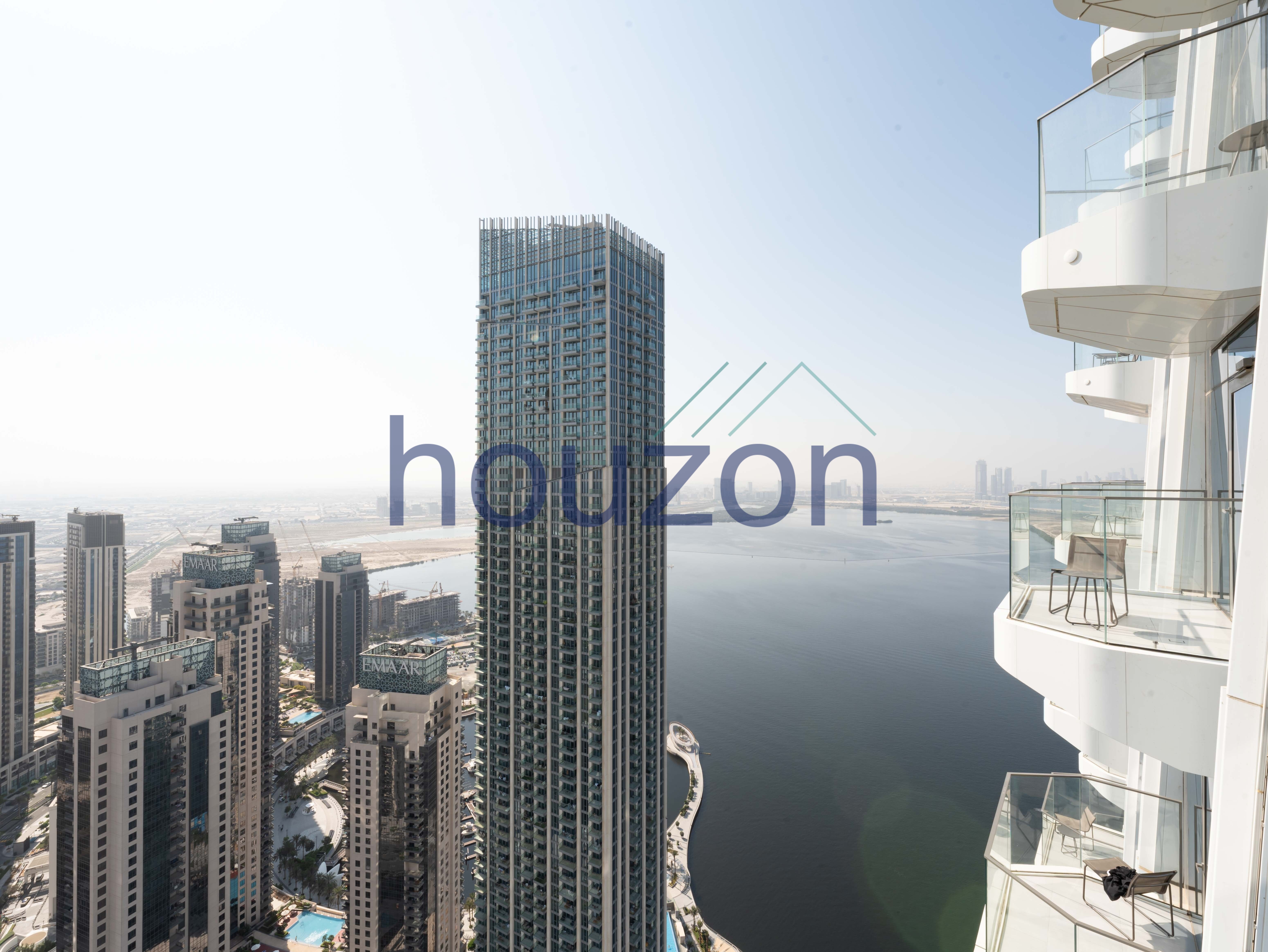 Modern 2BR | High Floor | Partial Sea View