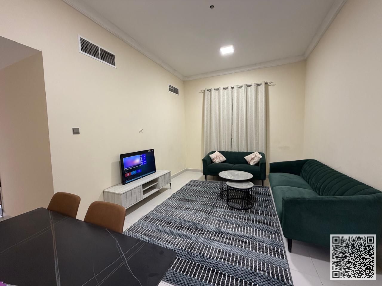 Golden Opportunity! The Most Luxurious 1BHK Furnished Apartment for Monthly Rent in Al Mowaihat 2 – Ajman Spacious apartment with high-end fi