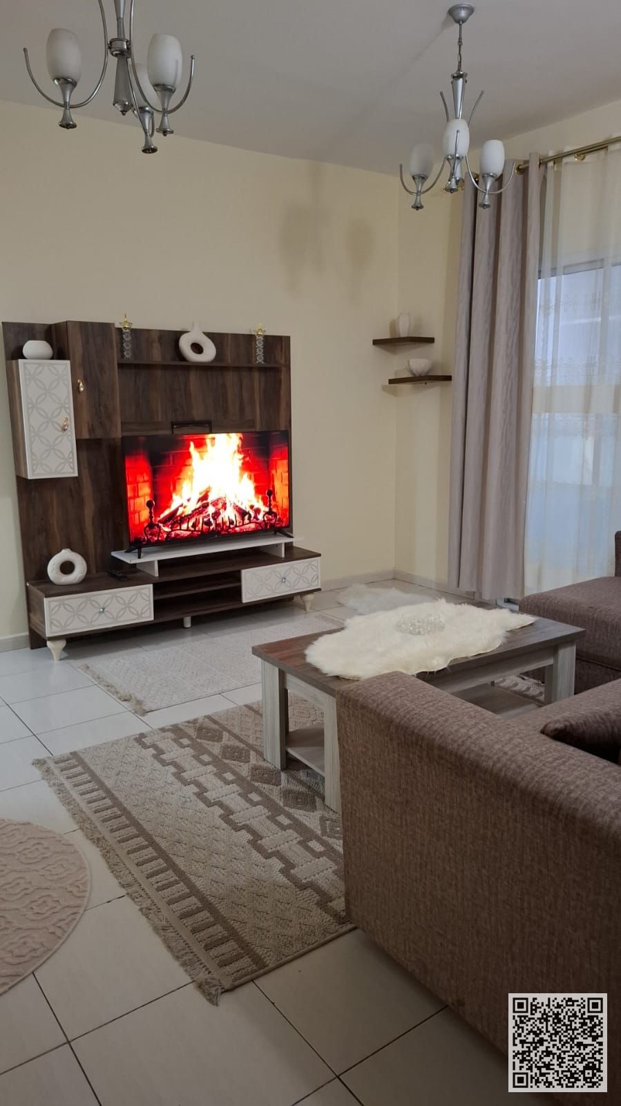 Luxurious and elegant fully furnished one-bedroom apartment with brand new, high-end furnishings in a prime location. All bills and internet included.