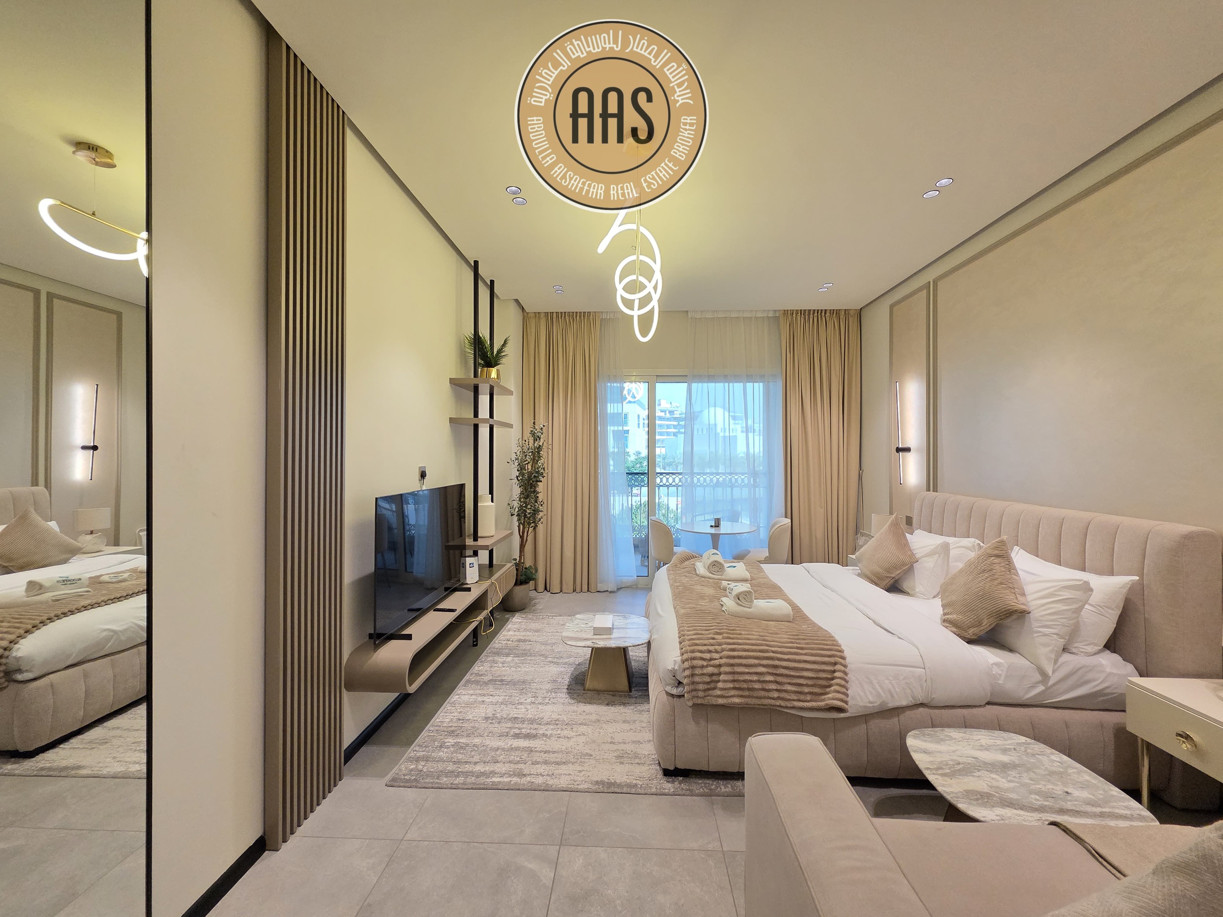 Fully Furnished || Pool View Studio With Balcony || Prime Location