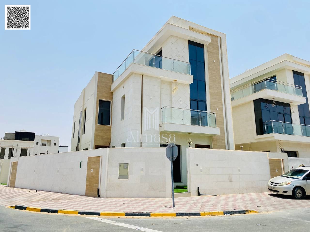 Modern Fully Serviced Villa in Ajman | Electricity, Water & Central AC Included | Bank Financing Available