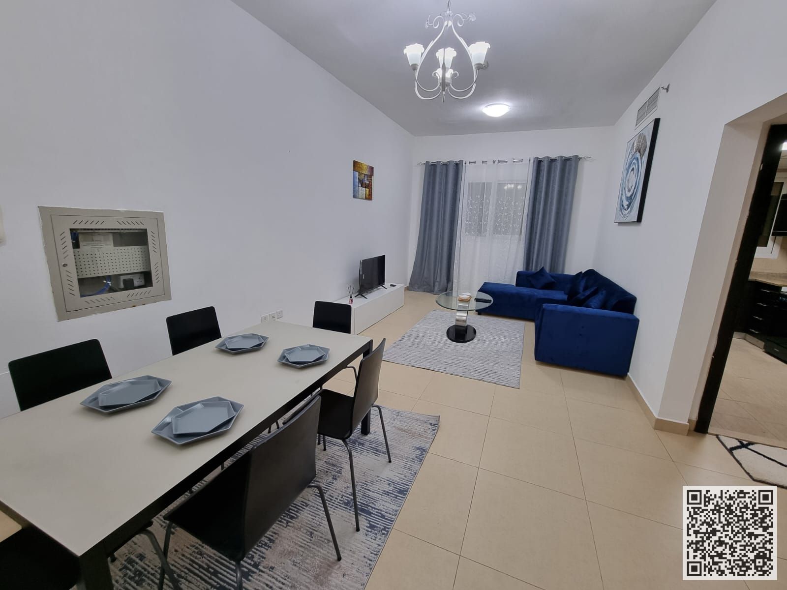 Luxury 1-Bedroom Furnished Apartment for Monthly Rent in Al Yasmeen Towers – Al Jurf 2 Spacious and elegantly designed apartment Fully fu