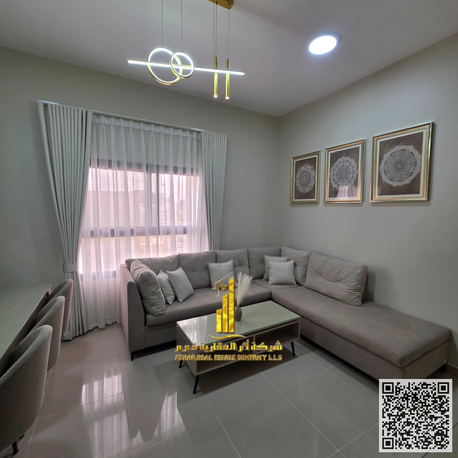 The most luxurious and elegant fully furnished Two-bedroom apartment (super deluxe) for monthly rent in Ajman Includes bills, internet