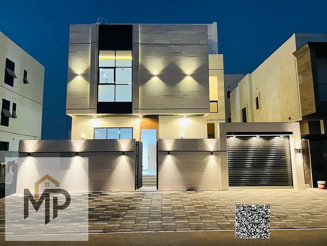 A luxurious modern villa with high-end finishes and a private garden. The price includes registration fees, with a roof and swimming pool. An exceptio